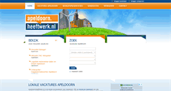 Desktop Screenshot of apeldoornheeftwerk.nl